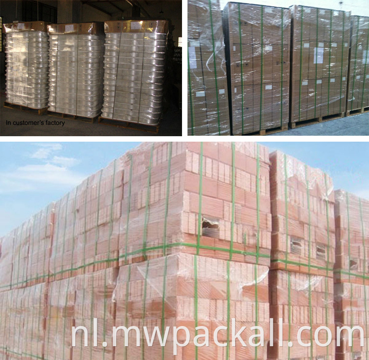 High Performance Fully Auto Side afdichtingsmachine/pallet -omslagmachine